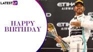 Lewis Hamilton Birthday Special: Achievements and Little Known Facts About Six-Time Formula One (F1) World Champion
