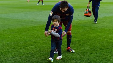 Lionel Messi's Eldest Son Thiago Scores Brilliant Goal For Barcelona, Video Goes Viral