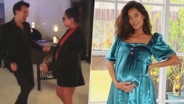 Mom-to-Be Lisa Haydon Flaunts Her Baby Bump While Doing Some ‘Sober Dancing’ With Dino Lalvani (Watch Video)