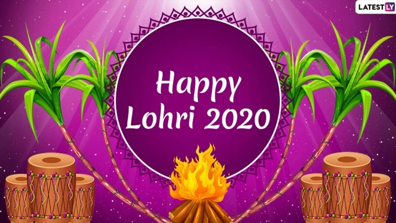 Happy Lohri 2020 Messages in Hindi: WhatsApp Stickers, HD Images, Hike GIF Greetings, SMS, Quotes and Wallpapers to Send Family & Friends