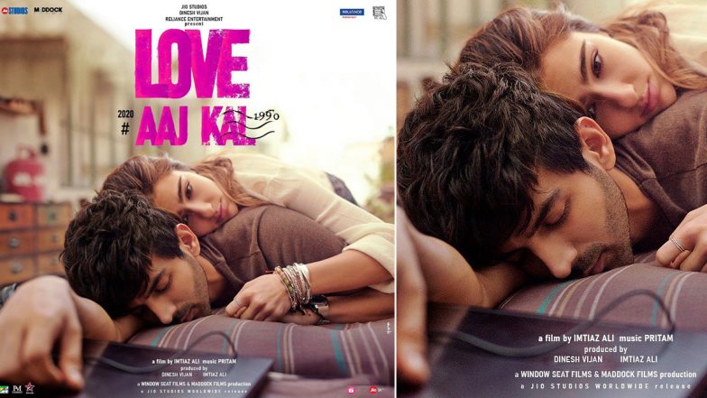 Love Aaj Kal Poster: Kartik Aaryan-Sara Ali Khan as 'Veer' and 'Zoe' Are Here To Make Valentine's Day 2020 Mushier! (View Pic)