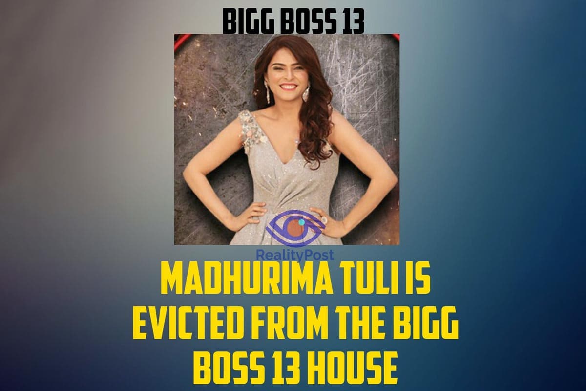 Bigg Boss 13 Elimination: Madhurima Tuli Gets Evicted from Salman Khan