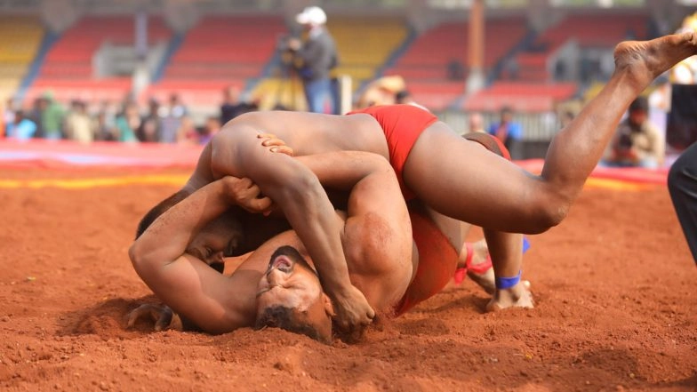 Maharashtra Kesari Kusti 2020 Winner: Harshvardhan Sadgir Beats Shailesh Shelke in Final of Wrestling Championships