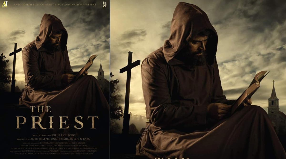 The Priest First Look: Superstar Mammootty’s Avatar in a Brown Cassock, Reading a Bible, Will Leave You Asking for More About This Flick (View Pic) The Priest First Look: Superstar Mammootty’s Avatar in a Brown Cassock, Reading a Bible, Will Leave You Asking for More About This Flick (View Pic)