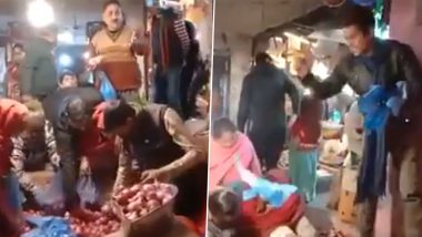 'Kejriwal Apna Hero Hai, Bijli Ka Bill Zero Hai': Man Promotes Arvind Kejriwal While Selling Onions at Cheaper Rates Ahead of Delhi Assembly Elections 2020,  AAP Leader Shares Video