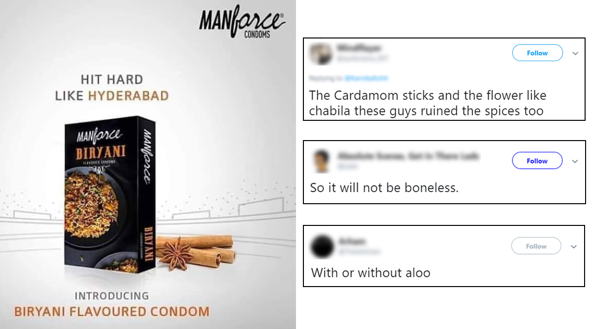 Fact Check Does Manforce Have Biryani-Flavoured Condoms? Know Truth Behind The Ad Thats Getting Funny Reactions on Twitter 🔎 LatestLY photo
