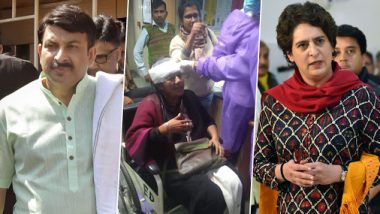 JNU Violence: Manoj Tiwari Slams Priyanka Gandhi for 'Meeting Only Left-Aligned Injured Students' at AIIMS, Alleges Congress Leader 'Asked Who is From Left and ABVP'