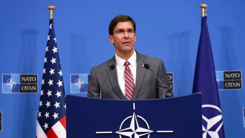 US Defense Secretary Mark Esper Signs 10-Year Military Cooperation Deal With Morocco