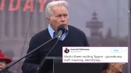 Martin Sheen Recites Rabindranath Tagore's Poem 'Where the Mind Is Without Fear' at Climate Action Protest in Capitol Hill, Indians Beam With Pride (Watch Video)