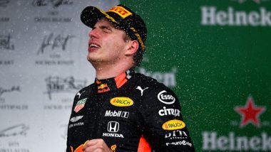 Max Verstappen Sounds Helpless as Lewis Hamilton Defeats Dutch Racer After Spanish Grand Prix 2021, Says ‘I Tried Everything I Could’ (See Post)