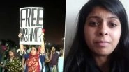 'Free Kashmir' Poster: Shiv Sena Defends Mumbai Girl Mehak Mirza Prabhu For Holding Placard During Gateway Protest Against JNU Violence