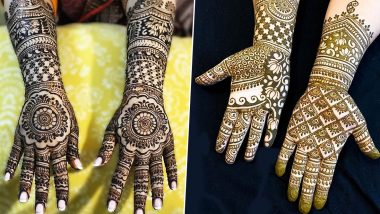 Latest Makar Sankranti 2020 Mehndi Designs: From Rajasthani Style to Arabic, Mehandi Patterns To Apply on Hands For Auspicious Harvest Festival of India
