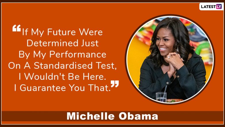 Michelle Obama Quotes For Her 56th Birthday: Motivational Sayings By The 44th First Lady of US That Will Inspire You For a Better Tomorrow!