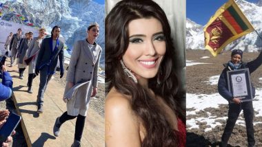 Mount Everest Fashion Runway 2020 in Nepal Sets Guinness World Record, Miss Universe Sri Lanka 2018 Ornella Gunesekere Among Participants