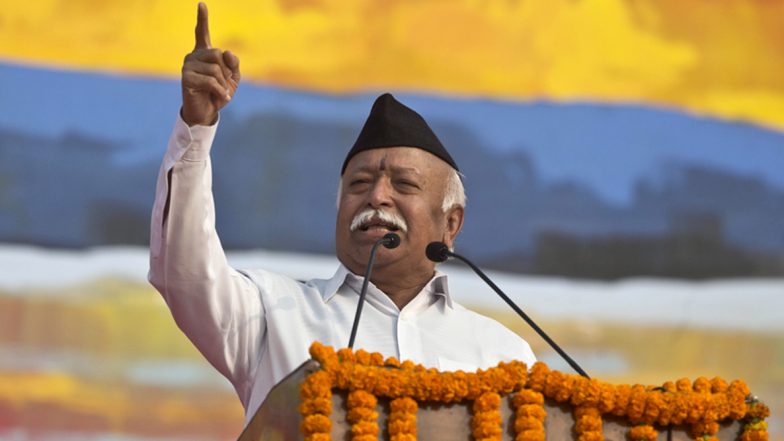 Mohan Bhagwat Pitches For Two-Child Law at RSS Event, NCP Says 'We Have Seen Repercussions of Vasectomy in Past'