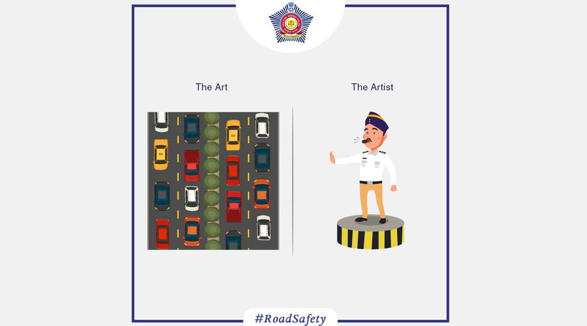 #TheArtVsTheArtist: Mumbai Police Praises Cops For The 'Art of Traffic Policing' #TheArtVsTheArtist: Mumbai Police Praises Cops For The 'Art of Traffic Policing'