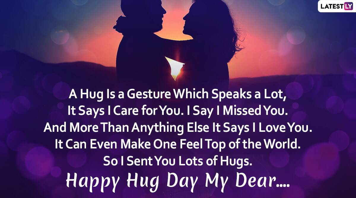 National Hugging Day 2020 Greetings: WhatsApp Stickers, Facebook Status ...