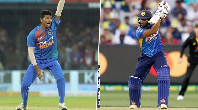 India vs Sri Lanka 3rd T20I 2020: Navdeep Saini vs Avishka Fernando 
