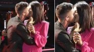 Priyanka Chopra-Nick Jonas Kiss and Clink Champagne Glasses to Ring in New Year 2020 (Watch Video)