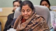 Finance Minister Nirmala Sitharaman Says Govt Is Readying an Economic Package to Combat COVID-19 Pandemic