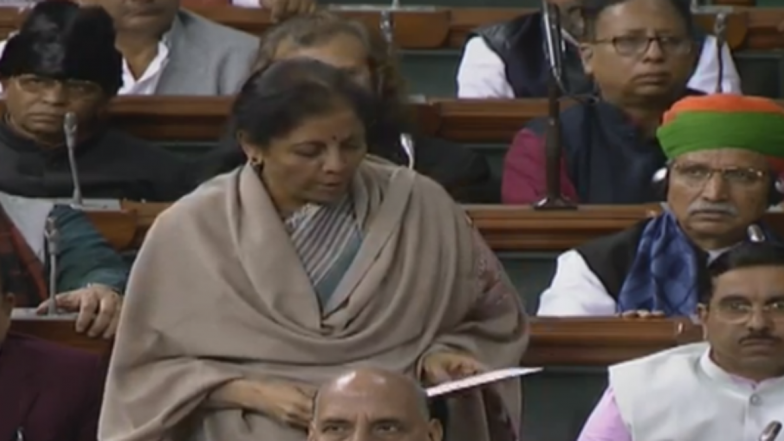 Economic Survey Tabled by Nirmala Sitharaman Ahead of Budget 2020-21, GDP Growth Pegged at 6-6.5 Percent