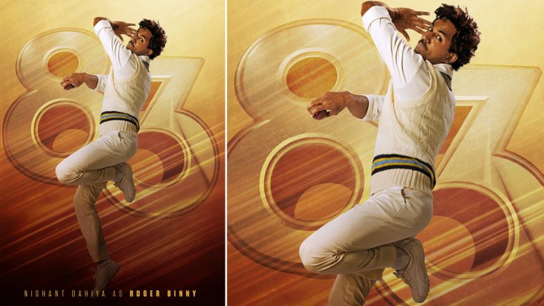 83 The Film: Nishant Dahiya as Former All-Rounder Cricketer Roger Binny Is Fierce!