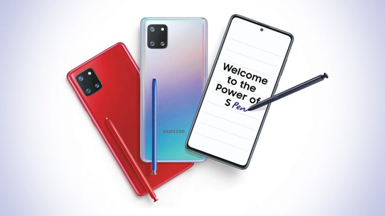 Samsung Galaxy Note 10 Lite With 32MP Front Camera Launched in India; Check Prices, Features, Variants & Specifications