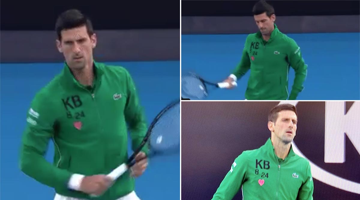 Novak Djokovic Tribute Kobe Bryant