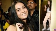 Nysa Devgan Spotted at Tanhaji Special Screening; Ajay Devgn-Kajol&rsquo;s Daughter Is All Smiles for the Shutterbugs (View Pics)