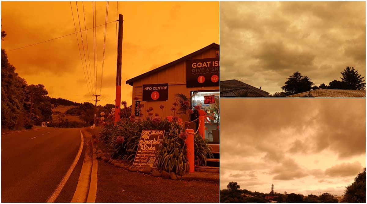 New Zealand Skies Turn Orange After Being Engulfed by Smoke From Australian Bushfires (View Pics and Videos) New Zealand Skies Turn Orange After Being Engulfed by Smoke From Australian Bushfires (View Pics and Videos)