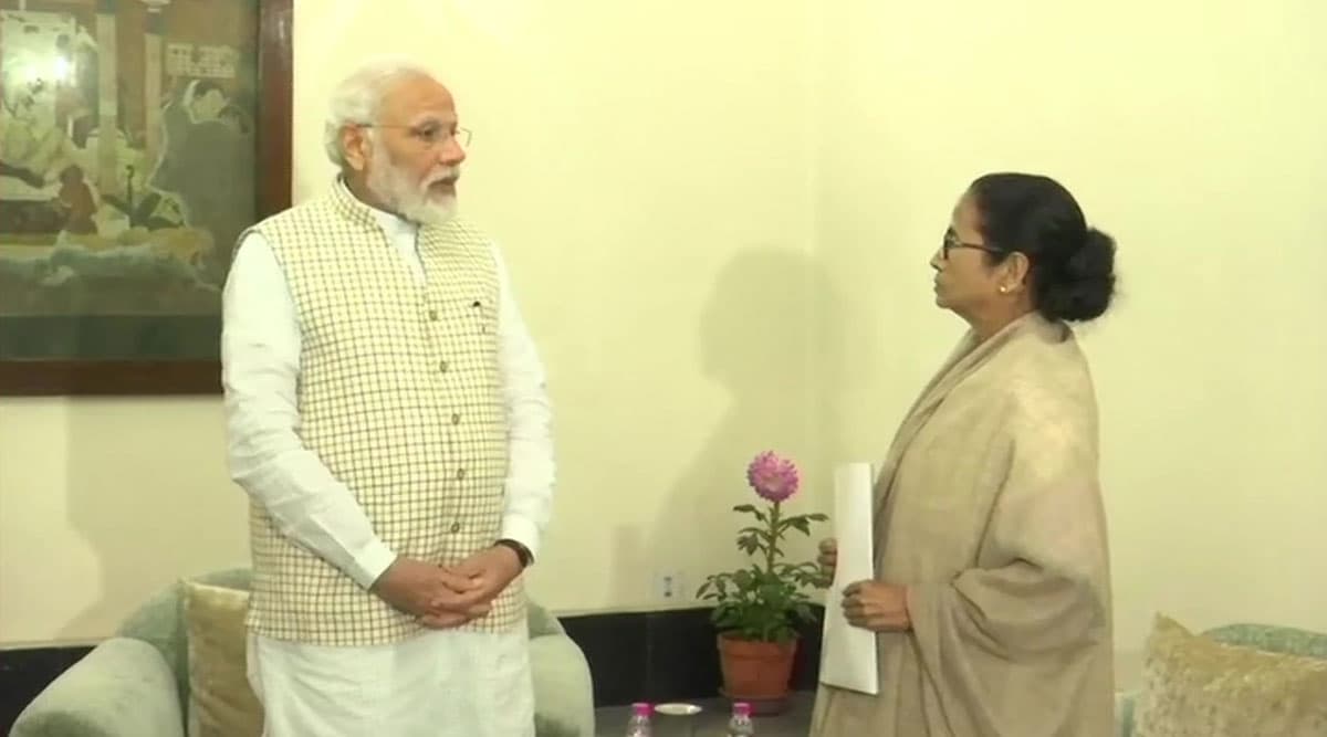 PM Narendra Modi Reaches Kolkata for 150th Anniversary Celebration of Kolkata Port Trust Amid Anti-CAA Stir, Meets CM Mamata Banerjee PM Narendra Modi Reaches Kolkata for 150th Anniversary Celebration of Kolkata Port Trust Amid Anti-CAA Stir, Meets CM Mamata Banerjee