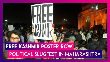 Free Kashmir Row: Protester Clarifies Stand Over Poster, Aaditya Thackeray Says Look At Intent