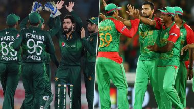 Pakistan vs Bangladesh Head-to-Head Record: Ahead of 1st T20I 2020, Here Are Match Results of Last Five PAK vs BAN Twenty20 Matches