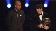 Lionel Messi Is the Best: Manchester City Boss Pep Guardiola Laughs Off Messi-Sergio Aguero Comparison (Watch Video)