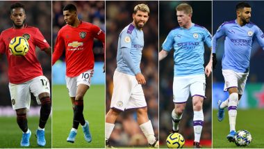 Man United vs Man City, Carabao Cup 2019–20: From Marcus Rashford to Sergio Aguero, 5 Players to Watch Out for in Manchester Derby in Football League Cup Clash