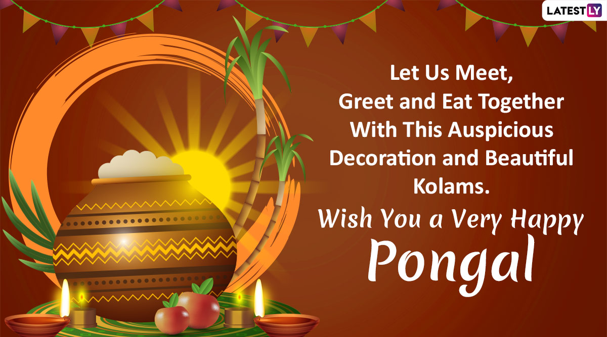 Happy Pongal 2020 Wishes: WhatsApp Stickers, Thai Pongal GIF ...