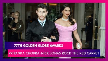 Golden Globes 2020: Priyanka Chopra Slays In A Pink Gown, Nick Jonas Wears Black