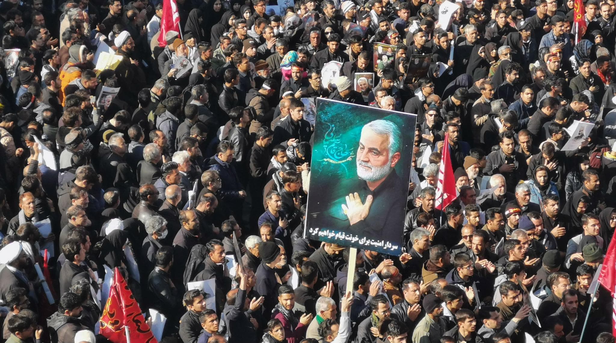 Qasem Soleimani Burial: Mourners Dead in Stampede at Iran General's Funeral Procession Qasem Soleimani Burial: Mourners Dead in Stampede at Iran General's Funeral Procession
