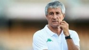 Barcelona Sack Coach Quique Setien After Champions League Defeat by Bayern Munich