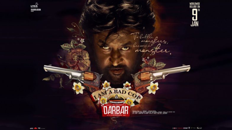 Darbar New Poster: Rajinikanth aka Adhithya Arunachalam Says, ‘I’m A Bad Cop’