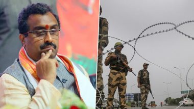 Jammu And Kashmir: Ram Madhav Confirms Govt's Plan to Release 20-25 Detained Leaders Soon, No Clarity on Fate of Mehbooba Mufti, Omar Abdullah and Farooq Abdullah Yet