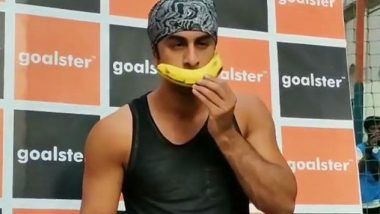 Ranbir Kapoor Strikes a Pose with Banana; Picture Goes Viral