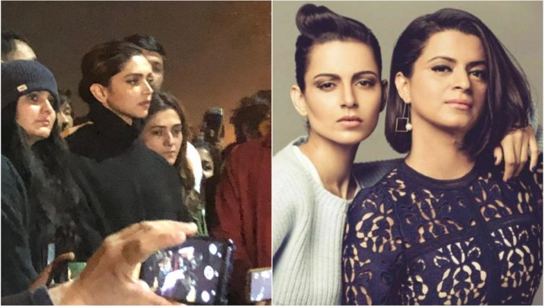 Kangana Ranaut's Sister Rangoli Chandel Calls Deepika Padukone's JNU Visit a PR Activity - Read Tweets