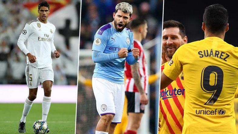 Top 5 Goals of the Week: From Raphael Varane vs Getafe to Sergio Aguero vs Port Vale, Here’s the Best of Football Goals
