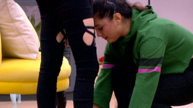 Bigg Boss 13: Mahira Sharma Calls Rashami Desai An 'Aunty', The Latter Touches Her Feet - Watch Video