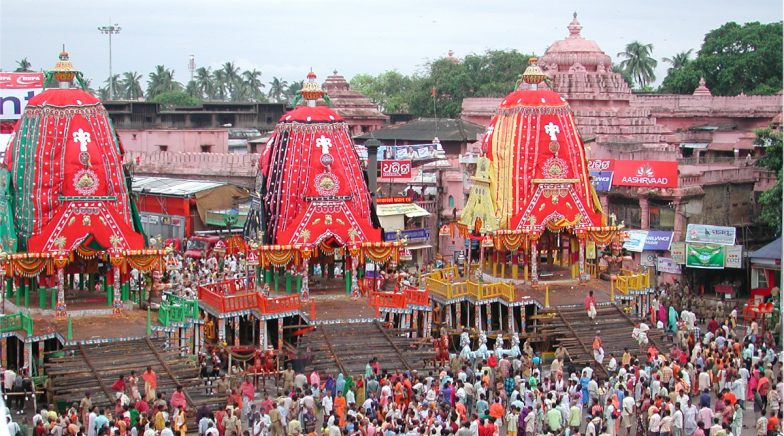 Jagannath Puri Rath Yatra 2021: No Participation of Devotees, Only COVID-19 Negative Servitors to Pull Chariots Due to Coronavirus Crisis