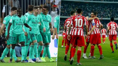 Real Madrid vs Atletico Madrid Head-to-Head Record: Ahead of Supercopa de Espana 2019–20 Final Clash, Here Are Match Results of Last 5 Encounters