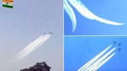 Republic Day Parade 2020: IAF Shows Spectacular Air Extravaganza With 'Trishul', 'Vic', 'Arrowhead' Formations; Watch Video