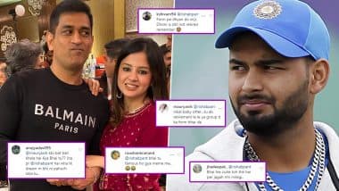 Rishabh Pant Comments on Sakshi Dhoni's Post, Annoyed Fans Taunt Wicket-Keeper Batsman With 'Focus on Cricket' Jibe