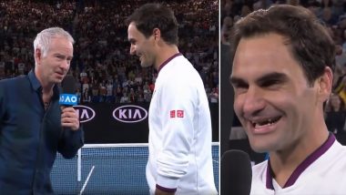 Roger Federer's 'Dad Jokes' During Australian Open 2020 Prompts Social Media to Recall Similar Hilarious Incidents From Past! Check Videos